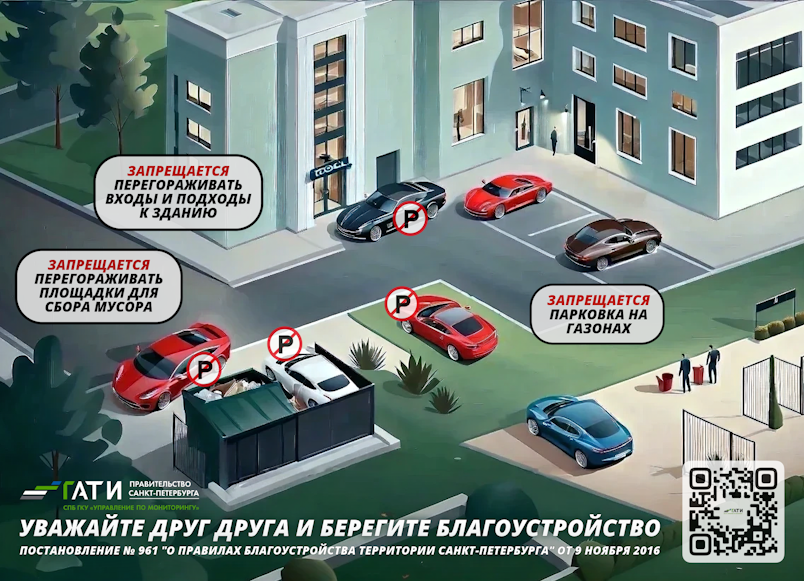 Неправильная парковкаПамятка 2 